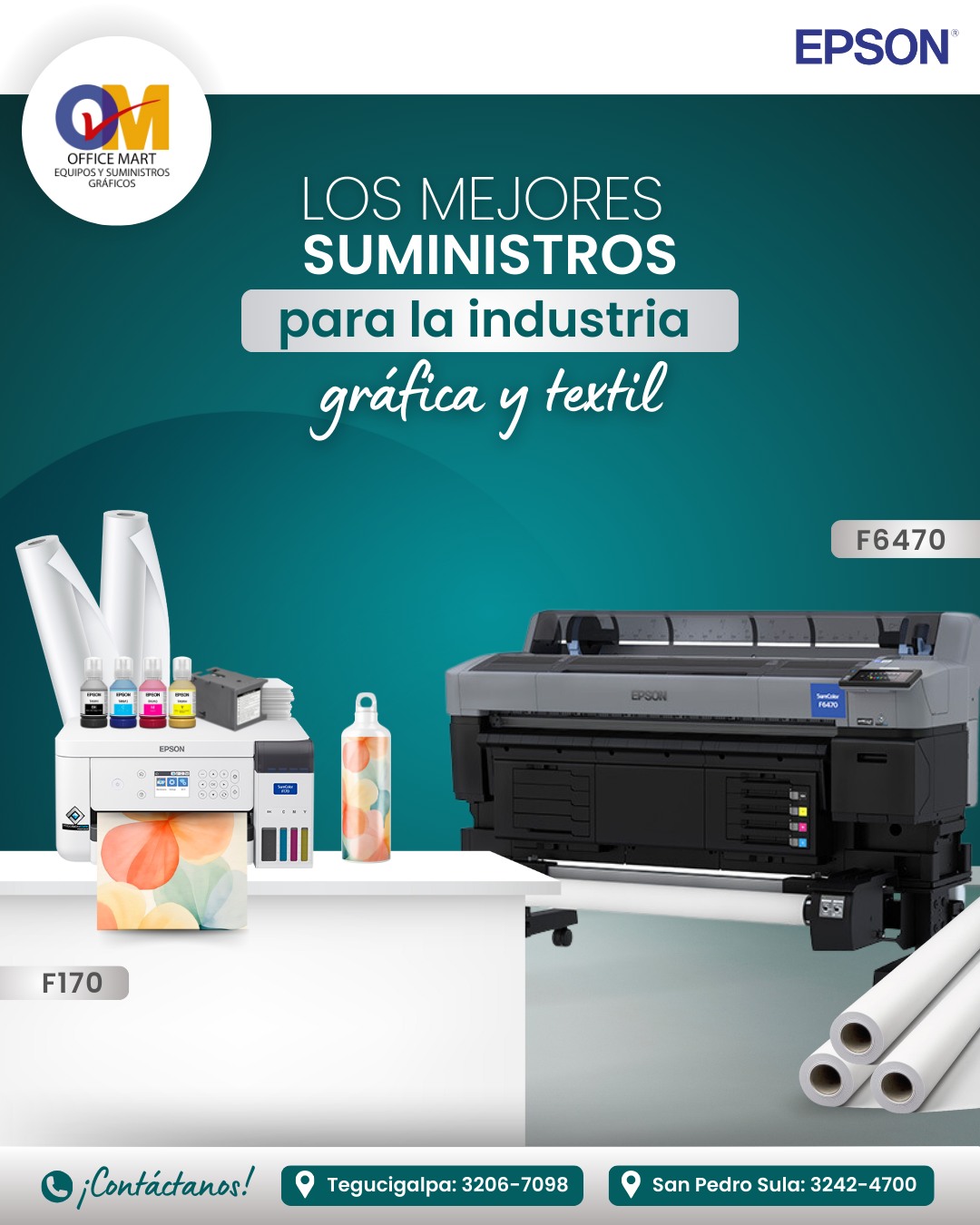 Descubre los mejores suministros para la industria gráfica y textil! ?