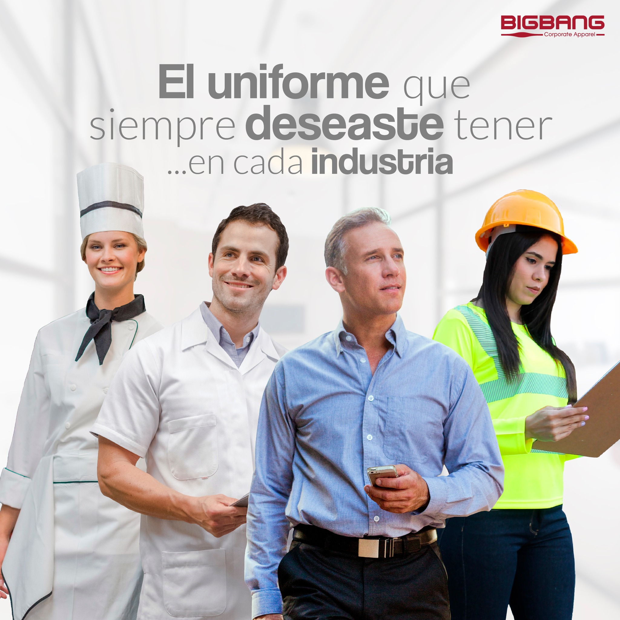 ¡El uniforme siempre habla de tu empresa!