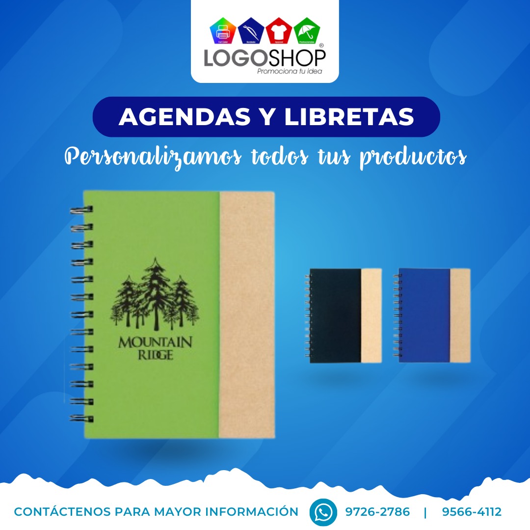 Desde agendas hasta libretas, ponemos tu toque único en cada uno.