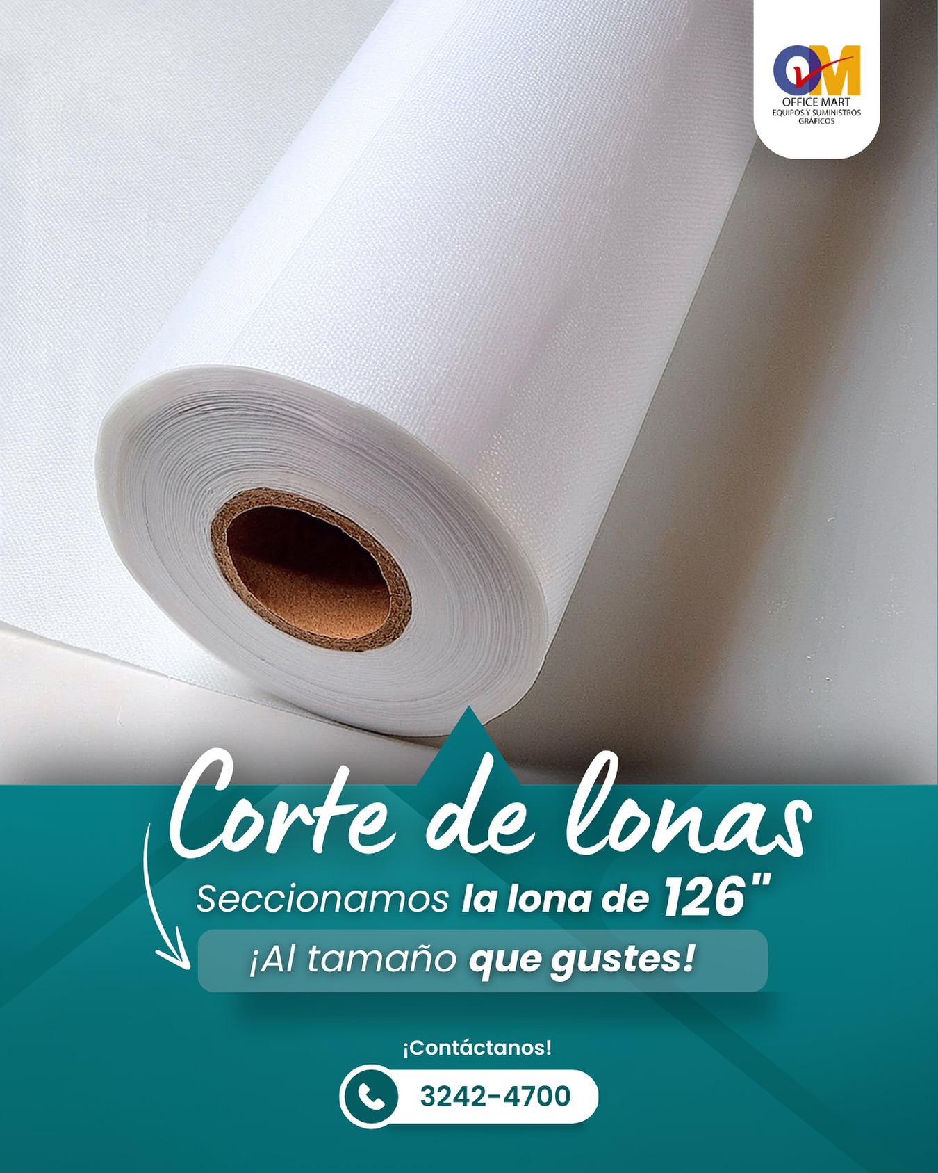 Presentamos nuestro nuevo servicio de corte de lonas a la medida