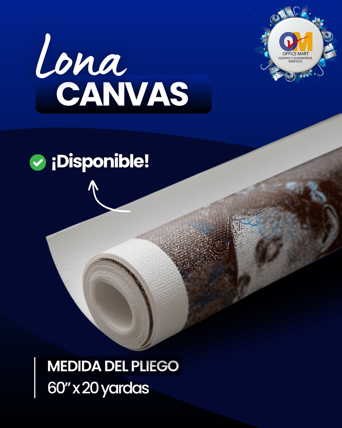 ¡Lona Canvas de calidad para tus proyectos!